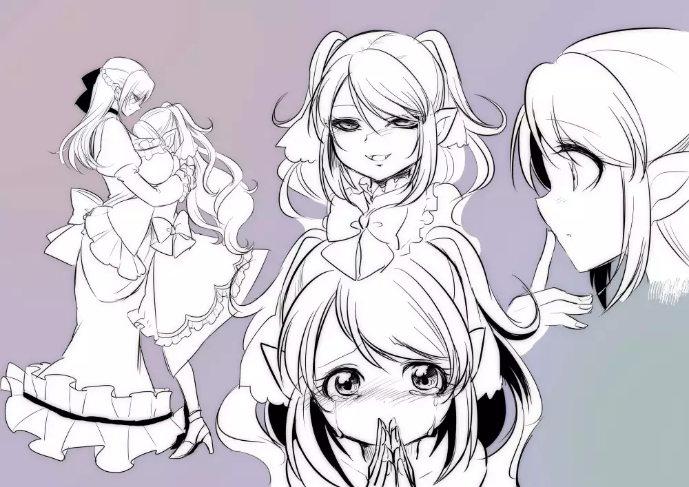 Bishoujo Vampire ni Bonyuu Drink Bar ni Sareru Hanashi