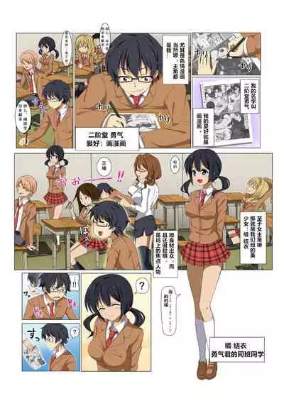 [Hoshi Takeru] MAN-KEN! #001 Dessin no Renshuu... Mousou ga Genjitsu to Naru!? (BANANAMATE Vol. 12) [Chinese] [cqxl自己汉化]