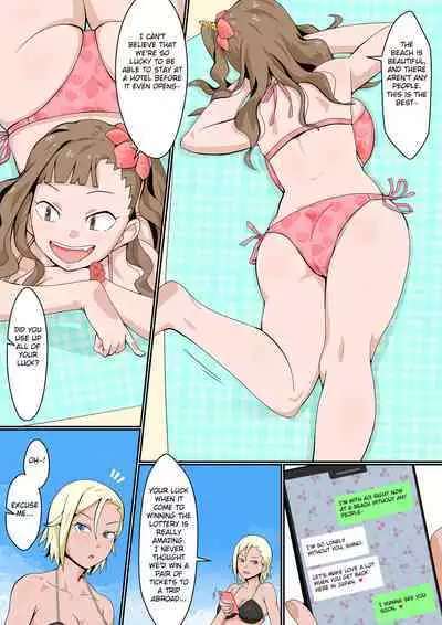 [Toshiue Onee-san Tengoku (Tomato (Kari)] Resort Beach de Rankou Mission! [English] [FC]