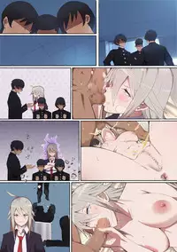 [Aikokusha (Agobitch Nee-san)] Seifuku Bishoujo 2gakki Ee!? Oshiri ni Koishiteru? Cheer Girl-chan to Dosukebe na Onnanoko-tachi dattee?