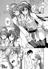 [Yusaritsukata (Awayume)] KonHaru Sandwich (Kantai Collection -KanColle-) [English] [2d-market.com] [Decensored] [Digital]