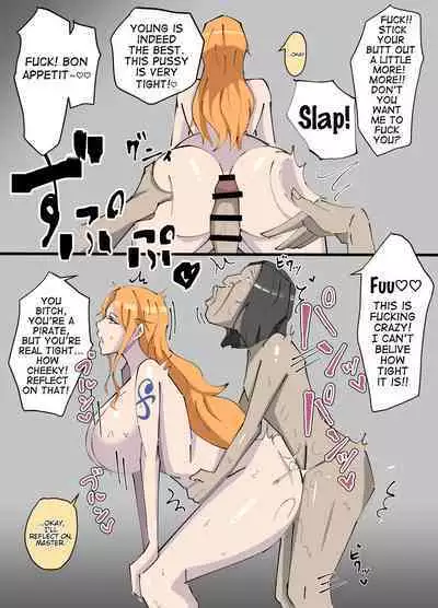 [Ekaki Gaikokujin] One Piece X Creepy Guy Who Has Invincible Power (One Piece) [English]