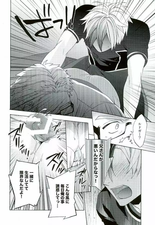 兄さんが悪いんだ