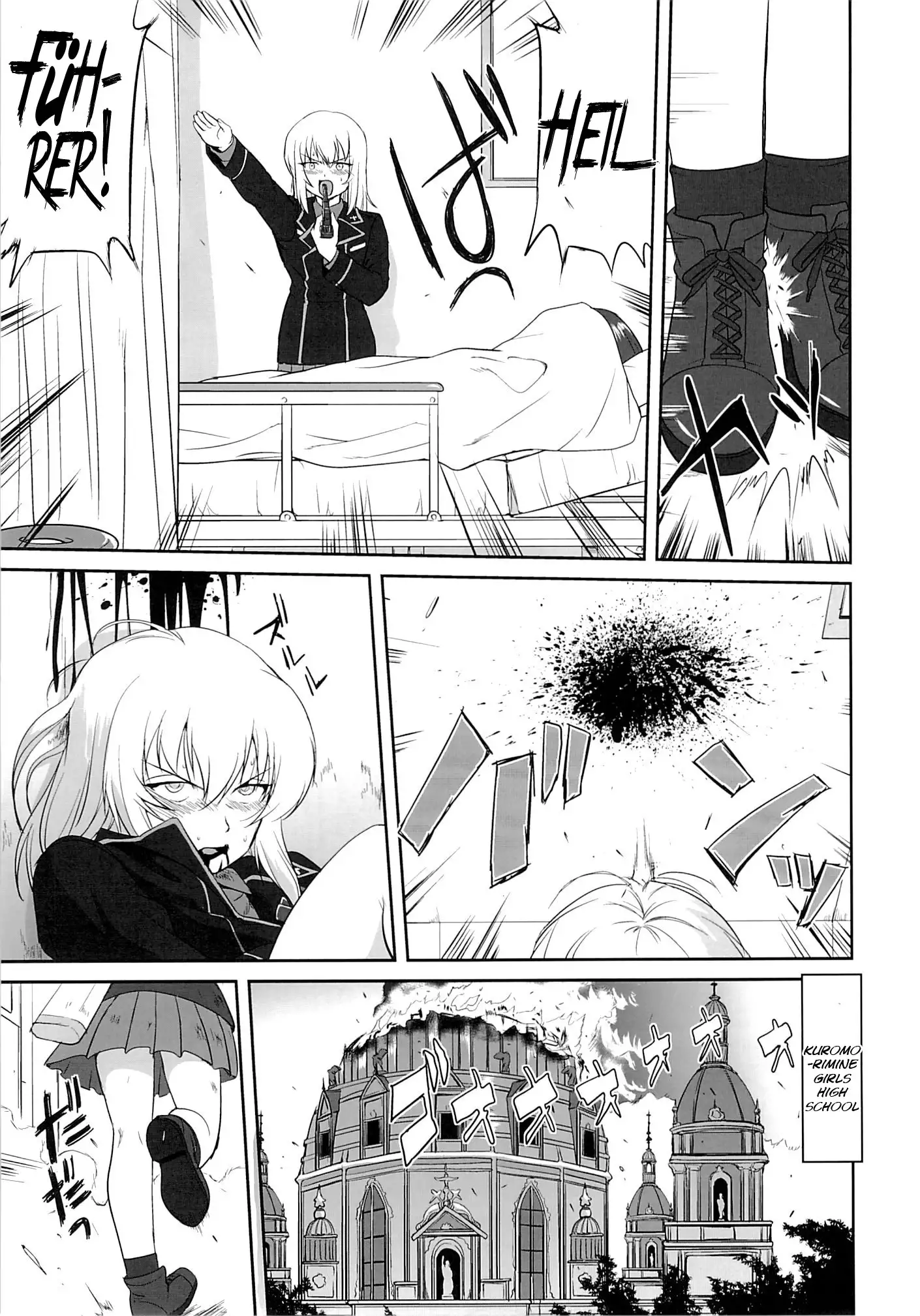 Yukiyukite Senshadou Kuromorimine no Tatakai