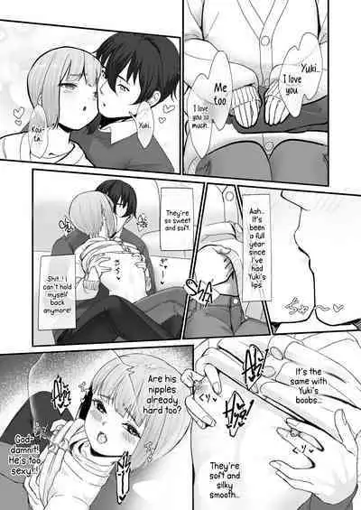 Koibito no Otokonoko to Dousei Shonichi ni Icha Love Hatsu Sex | Flirty Love First Time Sex With My Crossdressing Pretty Boy Lover