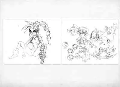 ALICESOFT ORION SCRIBBLES with CROQUIS ULTIMATE EDITION VOL.2 織音計画特別版 ラフ画集