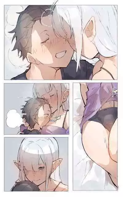 Subaru x Emilia and Rem New Year 2025