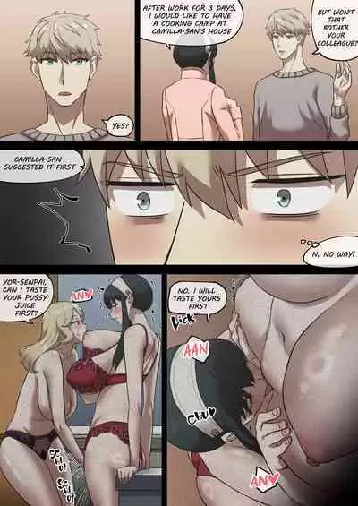 Klein Ryou Kyouyou Nikubenki Nyuugyuu Babaa Yor Forger 2 [Uncensored,English,Color]