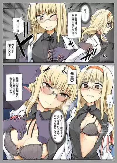 Majutsu Seito keri、 Saikyou No Majutsu Seito No Taoskata①