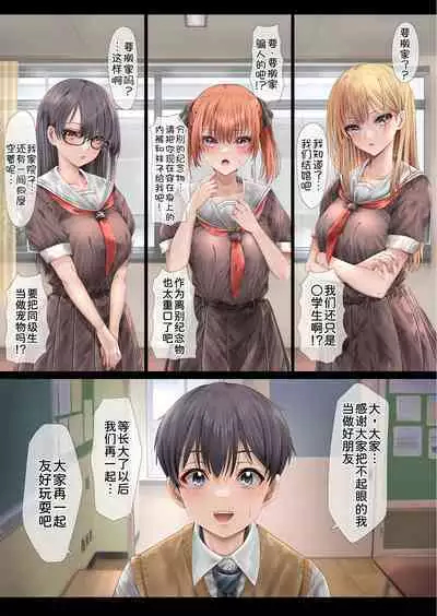 Harem Jogakuin Seitokai Kyonyuu Osananajimi-tachi o Gachigachi Chinpo de Kan Ochi saseta Hanashi