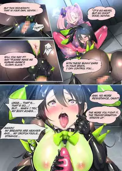 [Yaseuma Lo-Ru] Confined By Kouhai-chan And Turned Into A Feminized Female Fallen Sex Slave In The Underworld -Trans Dark Bitch Clown- [English]