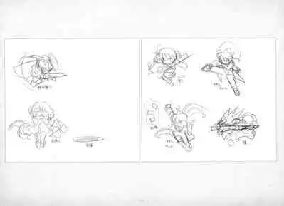 ALICESOFT ORION SCRIBBLES with CROQUIS ULTIMATE EDITION VOL.2 織音計画特別版 ラフ画集