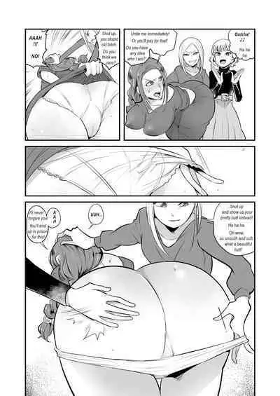 Beauty abused by female sadists