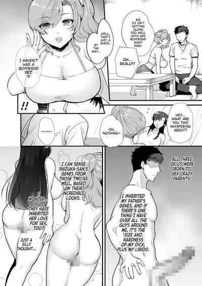 [Aomizuan (Kirimoto Yuuji)] Erosugiru Doukyonin ~ Dosukebe Shimai to 1K Doukyo Seikatsu ~ | My Roommates Are Way Too Lewd ~Living in a One-Room Apartment With Two Perverted Sisters~ [English] {RedLantern} [Digital]