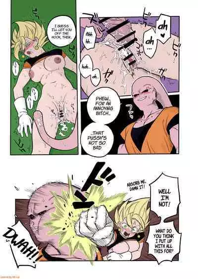 [Fuka] Tada no Zako Majin na no ni... | You're Just a Small Fry Majin... (Dragon Ball Z) [English] [biggiedickie] [Colorized]