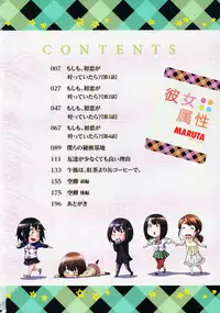 [MARUTA] Kanojo Zokusei -Kimi Zoku-