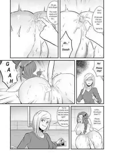 Beauty abused by female sadists