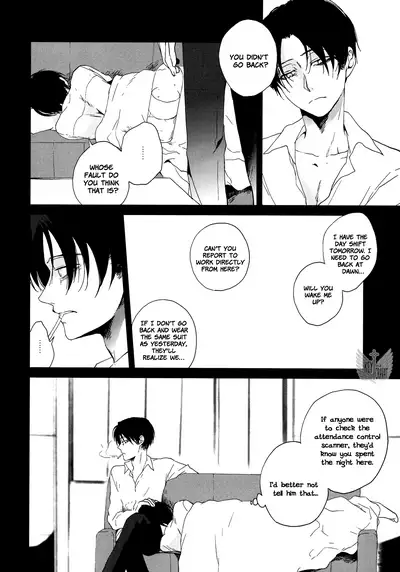 (SUPERKansai20) [YINGHUA (sinba)] DANCIN' WITH MY DEVILS (Shingeki no Kyojin) [English] [Wings of K&C]