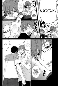 (Renai Survival 2) [KH. (Yuki)] Zenmon no Shachi, Koumon no Shachi. (Free!) [English] [Kintsugi Scans]