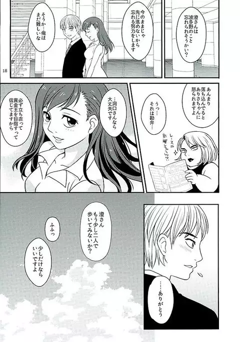 Aoshima-san to wakareta Nochi Yakekuso ni Natta Douguchi ga Sumi-chan to Atteitara