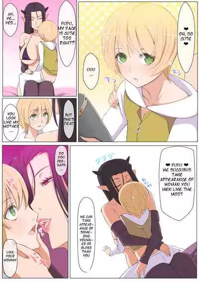 [Yoshiyoshi-ya] Fell into darkness, and was captured by a Succubus mom