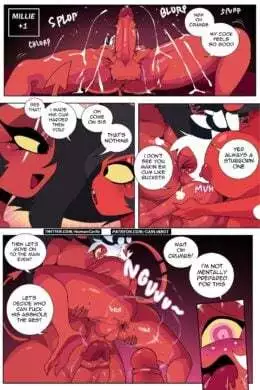 Moxxie family bonding- Carliabot [Helluva Boss]