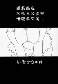 (SC2017 Winter) [Shin Hirijidou Honpo (Hijiri Tsukasa)] Sugoi! Anata wa Hitori Koubi Gokko ga Tokui na Friends Nanda ne - Serval-chan ni, "Hanshoku no Tame no Koubi" ja nai, Kimochiyoku Naru Tame no "Namahame Sex" Oshieteageru Hanashi. [Chinese] [蒼源聯合]