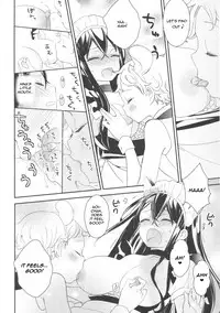 (COMITIA120) [Homuraya★Pleiades, SC (Homura Subaru, Gyuunyuu Rinda)] Tachi Masshigura ~Neko Cafe Yuri Goudou~ [English]