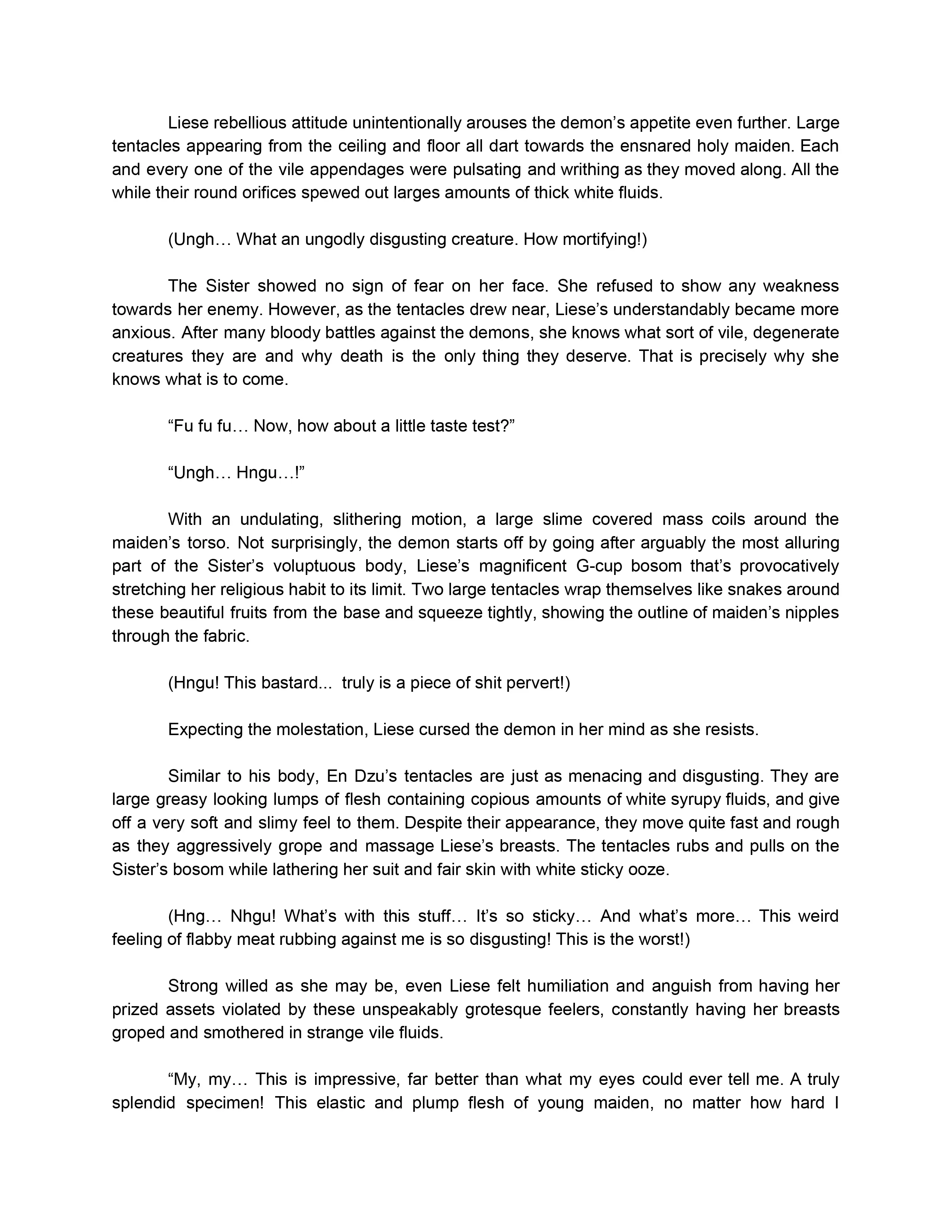 Liese Within the Hellish Slimy Prison: Appetizer Complete