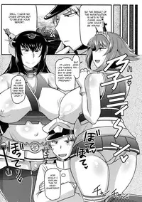 (COMIC1☆10) [Great Canyon (Deep Valley)] Big Seven Seishoku Sakusen ~ Yoso no Chinjufu no Nagato to Mutsu ni Sennou Tanshoutou Shousha! Sukihoudai Pakotte Onaka o Big ni Shichau Hon~ (Kantai Collection -KanColle-) [English] [Fated Circle]