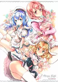 (C92) [70 Nenshiki Yuukyuu Kikan (Ohagi-san)] Shirousa Caffe (Gochuumon wa Usagi desu ka?)