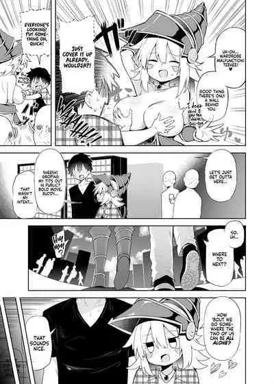 Machi Cos de Black Magician Girl Cosplayer to Off-Pako Sex | Walking Around Town With My Dark Magician Girl Cosplay GF and Then Fucking Her