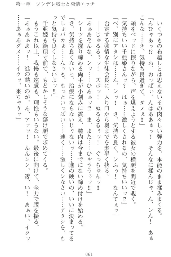 守らせて！発情生徒会長！