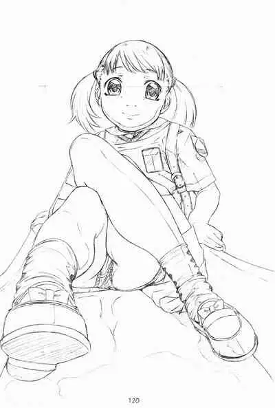 (SC35) [Momonga Club (Hayashibara Hikari)] Rakugaki-s 8 -Original Shoujo Enpitsu Genga-shuu-