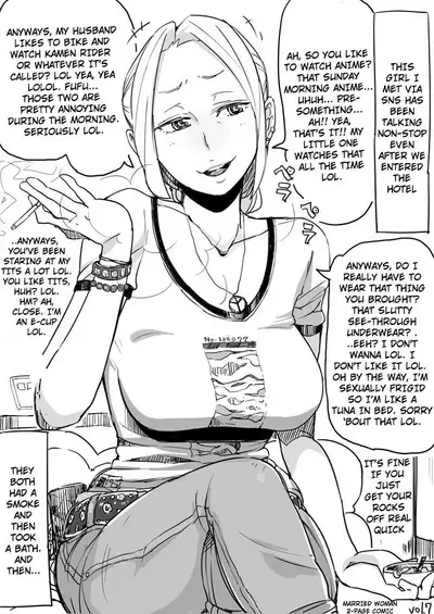 Hitozuma Futakoma | Married Woman 2-Page Comic