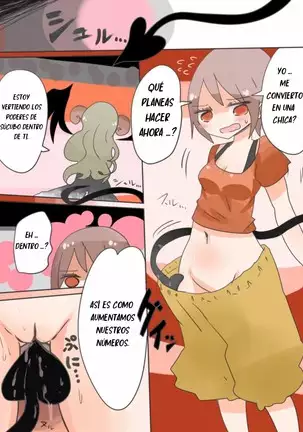 Otouto Succubus-ka! Inma no Kyoudai Nyotaika Sakusen 1-2 español