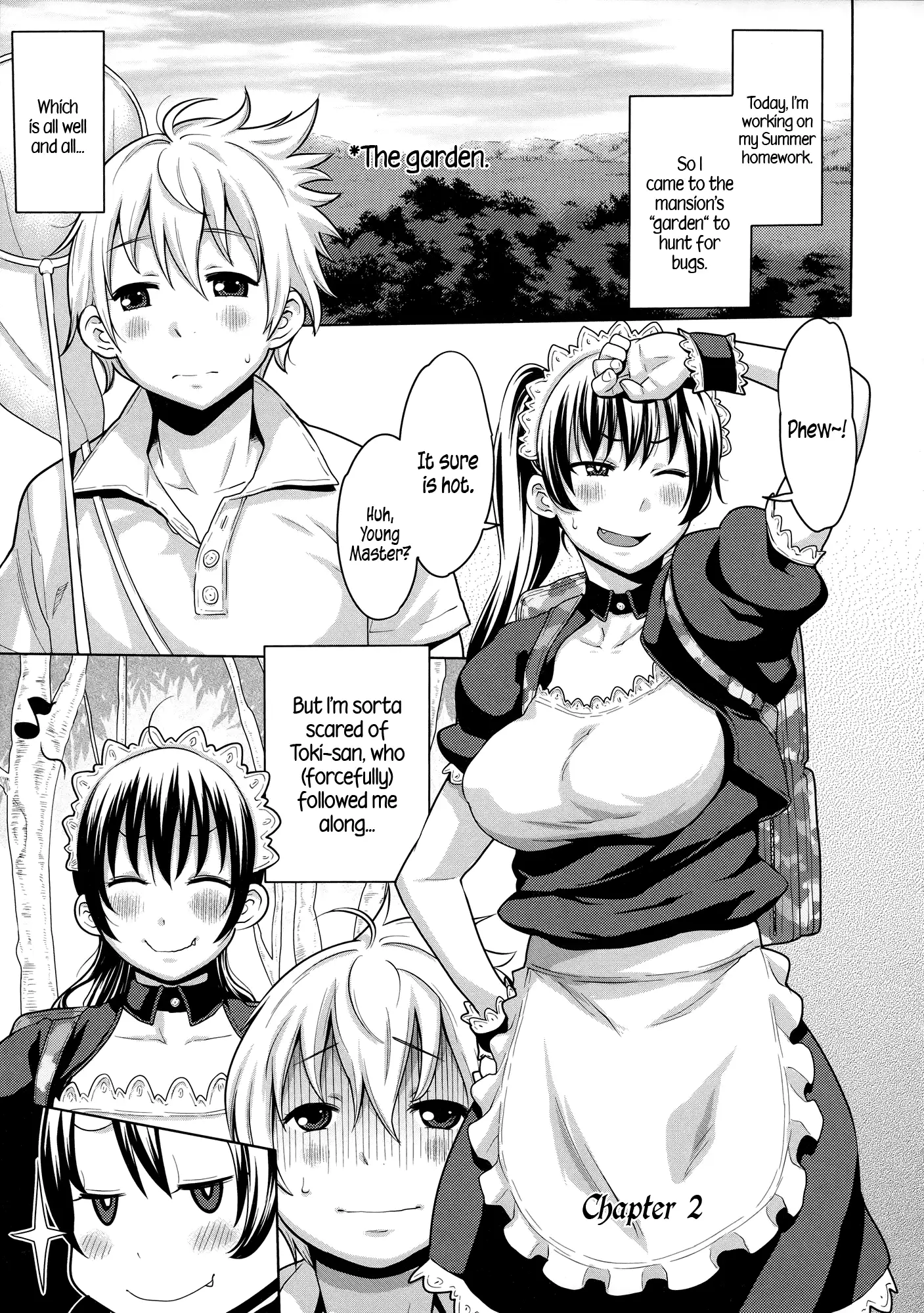 Maid x4 Ch.1-6 + 8