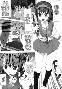 (C74) [Jouji Mujoh (Shinozuka George)] Nanika Kawara de Hirotta (The Melancholy of Haruhi Suzumiya) [English] [CGrascal]