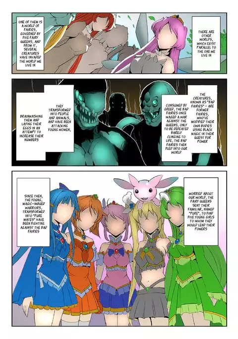 Bishoujo Mahou Senshi Pure Mates Ch. 1-3