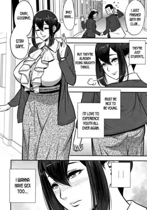 Dankon Sousai -Hitozuma Kyoushi ga Netorareru made no Kiroku- Ch. 1-5