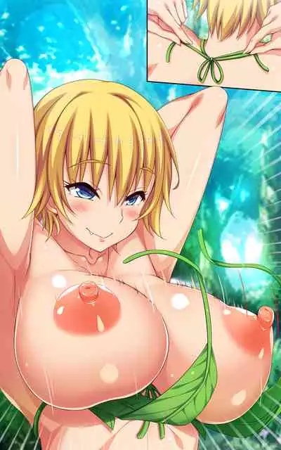 [Ichiokumangenjaya] Kyonyuu Hitozuma Shimai to Mujintou de Fuufu Gokko Icha Love Sex