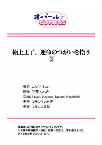 [ Hanabishi Nanami, Koya Manayu] Gokujou Ouji, Unmei no Tsugai wo Hirou。01-03|真命天子捡到命定爱人01-03[Chinese] [橄榄汉化组]
