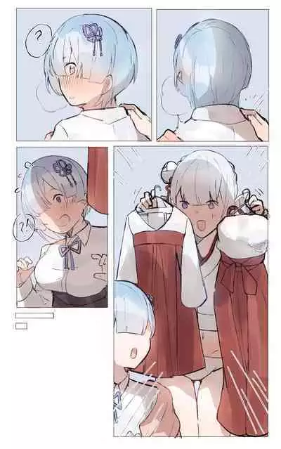 Subaru x Emilia and Rem New Year 2025