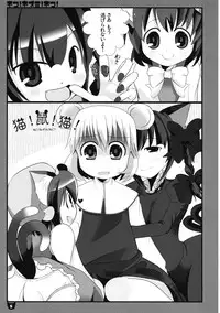 (C76) [Nyaa. to Hidamari (Takamoto Akisa)] Neko! Nezumi! Neko! (Touhou Project)