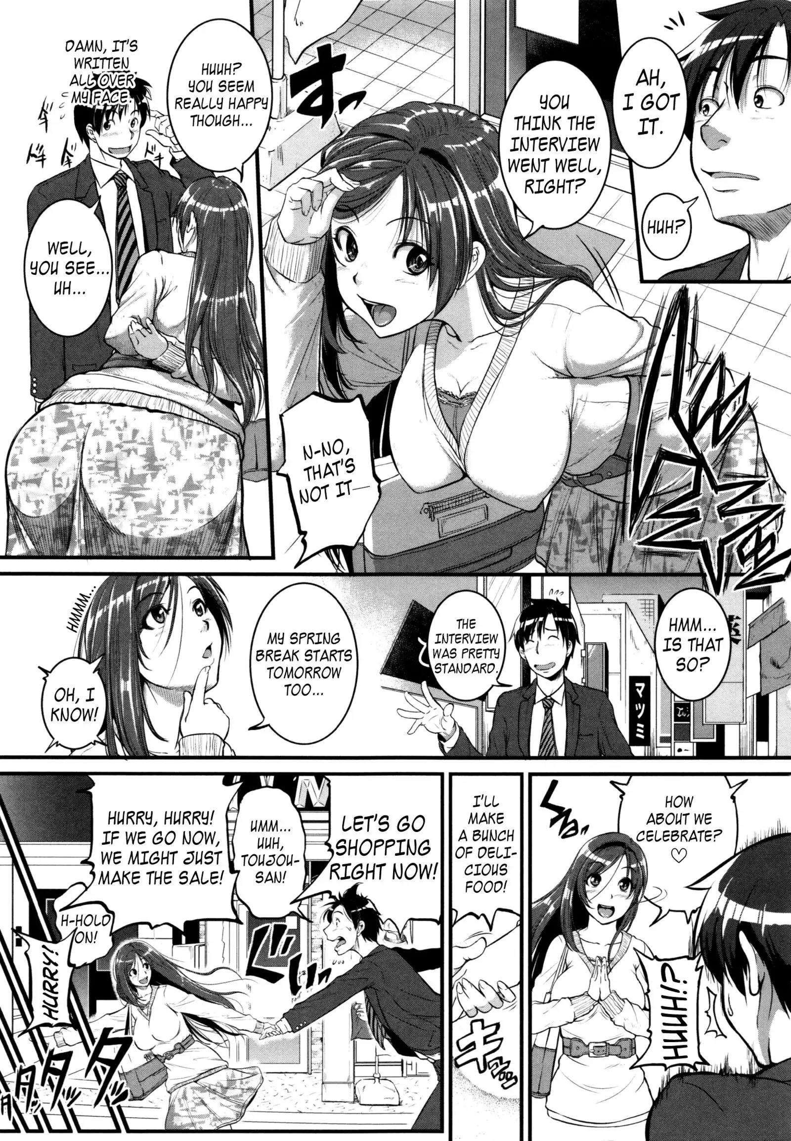 Aibenki Tonari no Dosukebe Onee-san | The Lady Next Door Ch. 1-3