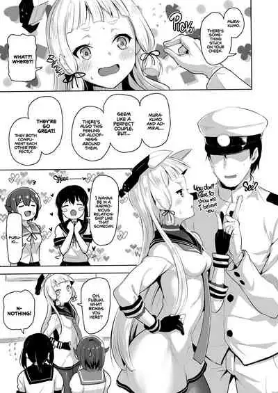 Maamaa S na Murakumo ni Iroiro Shite Itadaku Hon | A Moderately Sadistic Murakumo Has Her Fun With Admiral