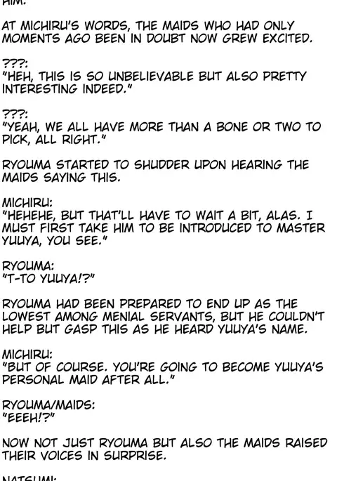 The M-to-F'ed son of a distinguished family - The spoiled rotten brat who was made a maid -