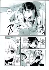 (C86) [106m (Ebizome)] Reimu no Katsuyakukin de Marisa ga Abunai (Omaera ga Ookiku Naare! Touhou Kyojinka Goudoushi) (Touhou Project) [English]
