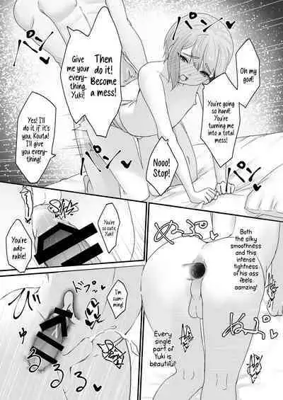 Koibito no Otokonoko to Dousei Shonichi ni Icha Love Hatsu Sex | Flirty Love First Time Sex With My Crossdressing Pretty Boy Lover