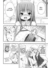 [Nounai Kanojo (Kishiri Toworu)] Ookami to Ookamiotoko (Spice and Wolf) [English] [Reromanga]